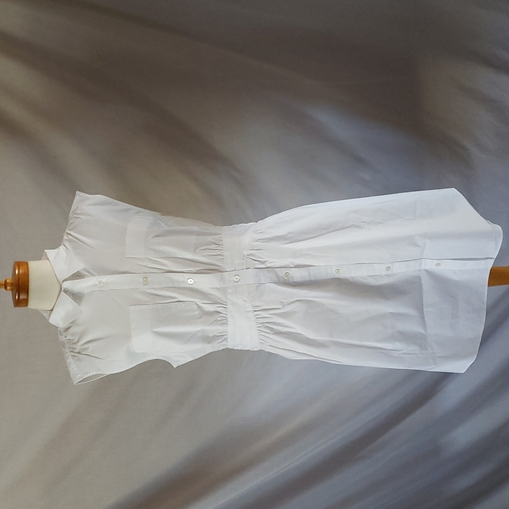 NEW Derek Lam Cora Sleeveless Shirtdress